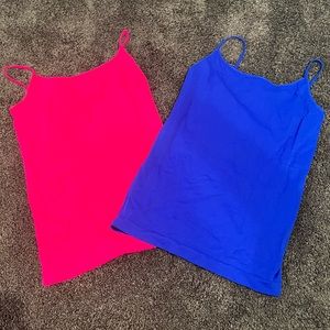 Neon Cami Tank Tops